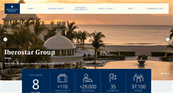 Desktop Screenshot of grupoiberostar.com